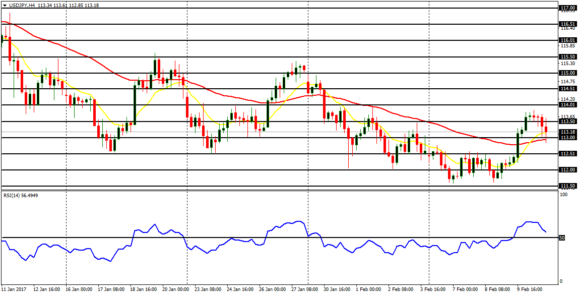 Daily analysis of major pairs for February 13, 2017  